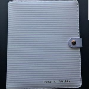 ISO Kikki K Striped A5 Planner/Binder
